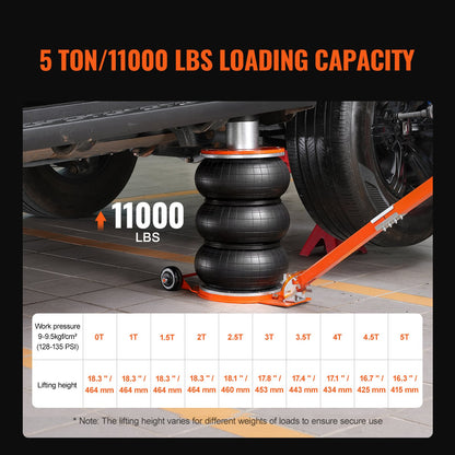 VEVOR Air Jacks - Select Your Configuration - DZGZQNQJDHS5I6NDJV0 - view 3