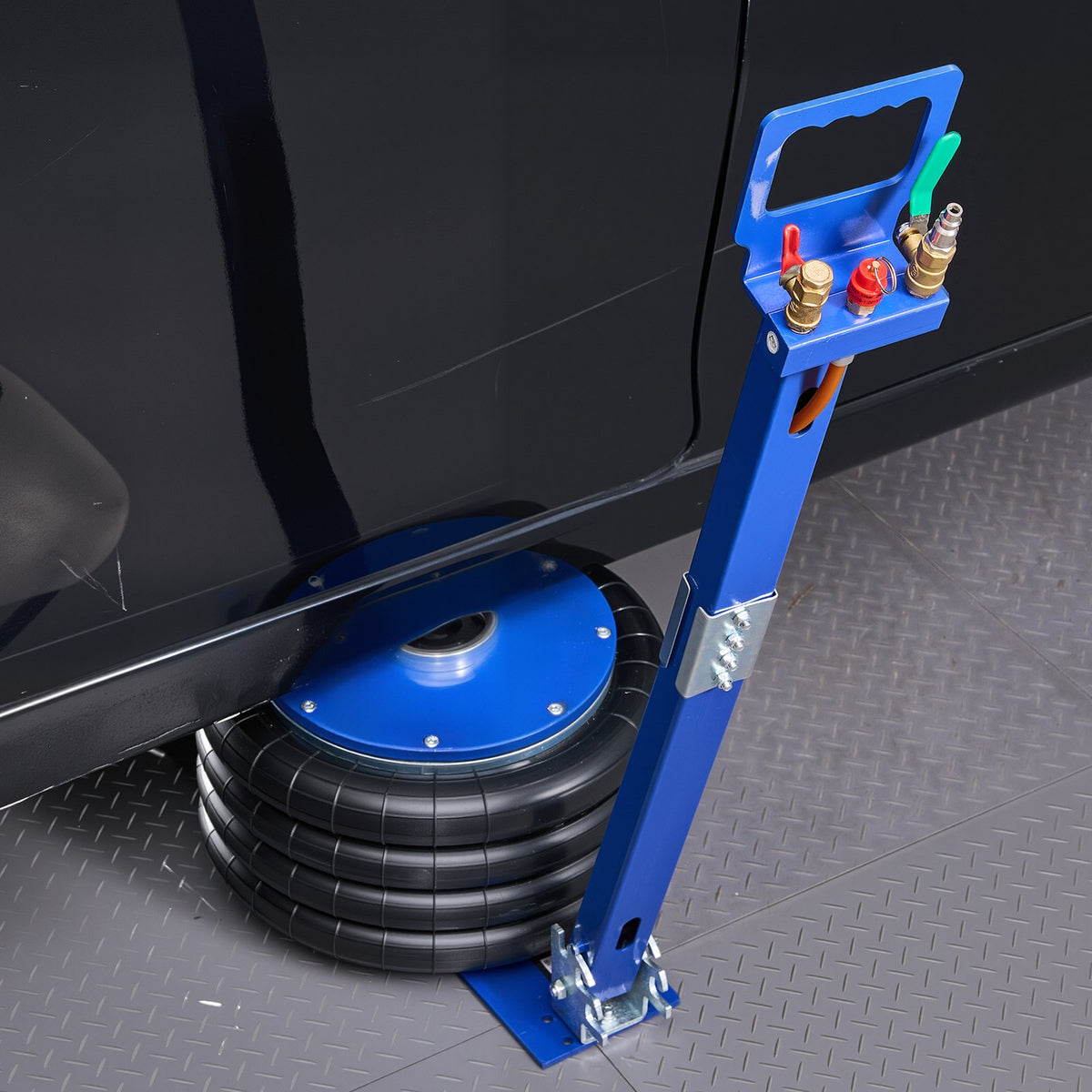 VEVOR Air Jack, 6 Ton/13227 lbs Airbag Jack, Lift Up to 26.5 inch with Heightened Column, Adjustable Handle & Thick Rubber Pad, 2-5 s Fast Lifting Pneumatic for Car, SUV, Pickup Truck Repair, Garage - DZGZQNQJDLS6CB1LJ001V0 - view 9