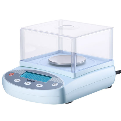 VEVOR Analytical Balance, 200 g x 0.001 g, High Precision Accuracy Lab Scale, 13 Units Electronic Digital Analytical Balance with Glass Draft Shield and Weighing Pan, for Laboratory Jewelry Pharmacy - DZJMFXTP0001W91KV001V1 - view 10