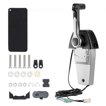 VEVOR Boat Throttle Control, 704-48205-P1 Top-Mounted Outboard Remote Control Box for Yamaha 4-Stroke, Marine Throttle Control Box with Power Trim Switch and 4.6 ft Harness with 5 Pin Connector - DZSCYMKZQYAMS9WQQV9 - view 2