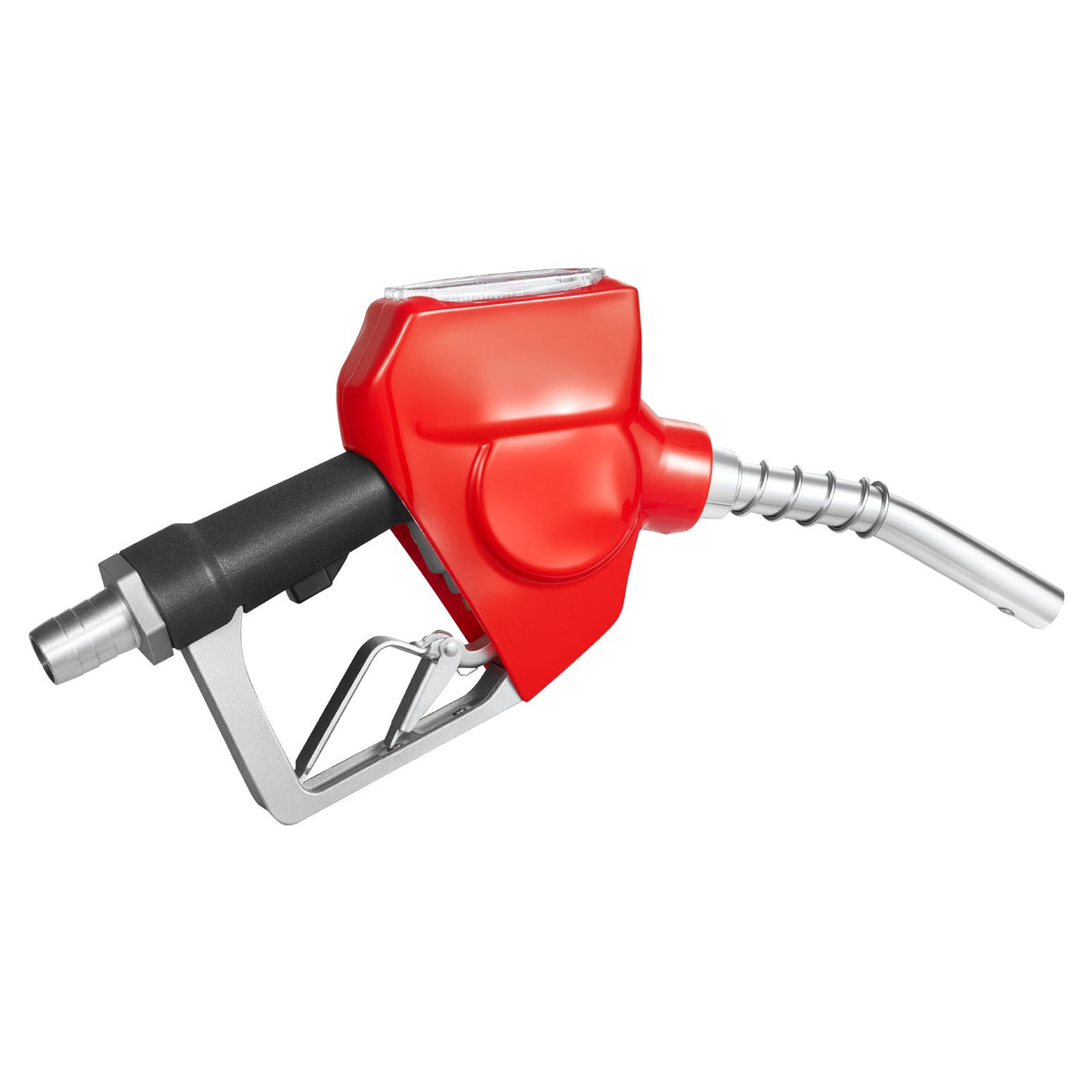 VEVOR 1 Inch Barb Digital Fuel Nozzle with Swivel, Max Flow Rate 12.6 GPM, Auto Shut Off Diesel Gas Pump Nozzle with 3/16 in (OD=20 mm) Spout & Digital Display, Used for Gasoline, Diesel, Kerosene Red - DZSRYPZJSSL16YH9V001V9 - view 10