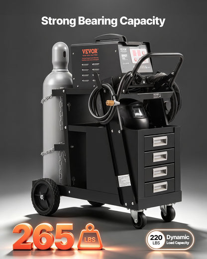 VEVOR Welding Carts - Select Your Configuration - ECSTHJTC265LBXFETV0 - view 2