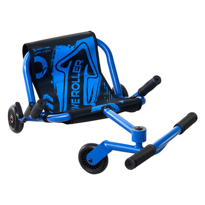 VEVOR Ride on Scooter 150 lbs Swing Side-to-Side for Amazing Riding Blue, for Ages 4+, Powered by Zig-Zag Motion, Ride on Toy with 3 Adjustable Length, Brake Lever, Hard Surface Indoor & Outdoor - ETYBCJYKGNCCS72NP001V0 - view 1