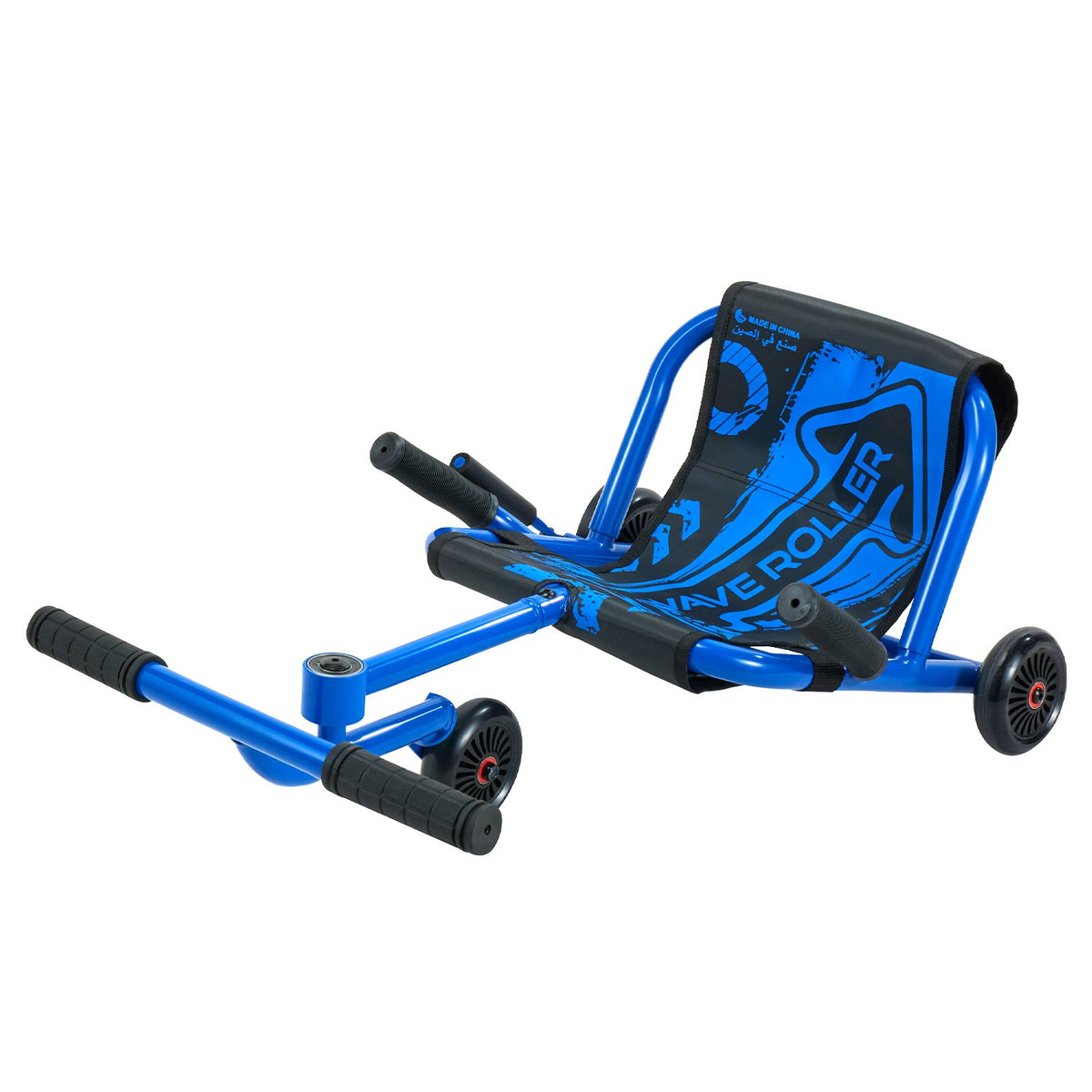 VEVOR Ride on Scooter 150 lbs Swing Side-to-Side for Amazing Riding Blue, for Ages 4+, Powered by Zig-Zag Motion, Ride on Toy with 3 Adjustable Length, Brake Lever, Hard Surface Indoor & Outdoor - ETYBCJYKGNCCS72NP001V0 - view 10