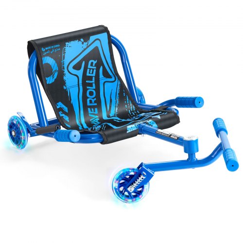 VEVOR Ride on Scooter, Load Capacity of 132 lbs, Swing Side-to-Side for Amazing Ride Powered by Zig-Zag Motion, Ride on Drifting Toy for Ages 4+, Rides on Any Hard Surface for Indoor & Outdoor, Blue - ETYBCJYKLS00XFFE1V0 - view 2