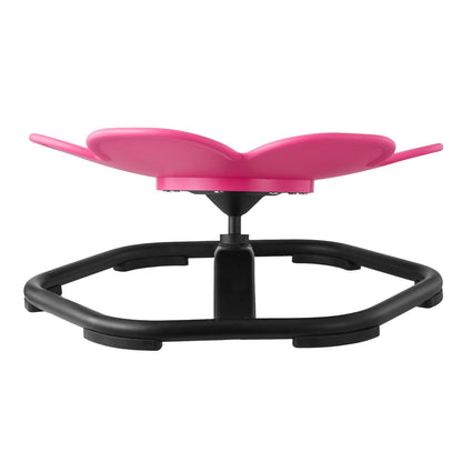 VEVOR Kids Swivel Chair, 220 lbs Capacity, Flower Shape Sensory Spinning Chair, Autistic Kids Sensory Toy Seat with Non-Slip Metal Base, Toddler Sit & Spin Seat for Coordination Balance Focus, Rose - ETZYHSHBKJS6LP3GY001V0 - view 10