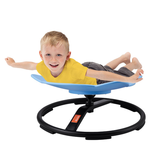 VEVOR Elephant Kids Swivel Chair, 220 LBS Capacity, 360° Spinning Chair, Autistic Kids Sensory Toy Chair with Non-Slip Metal Base, Toddler Sit and Spin Chair for Coordination Balance Focus Blue - ETZYYXLS100KM776MV0 - view 1