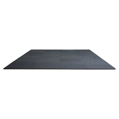 VEVOR 0.56 Inch Thick Gym Floor Mats, 6 Tiles Rubber Top with EVA Foam, 25" x 25" Gym Flooring Workout Mats with 25 sq.ft Coverage, Interlocking Puzzle Gym Mats for Gym, Home, Garage, Black & White - EVAQXJSHSDZXW5O14V0 - view 10