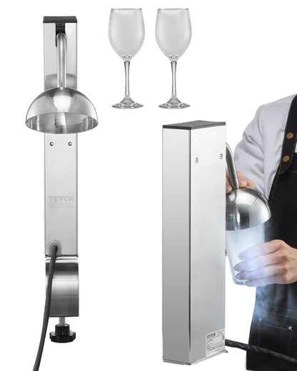 VEVOR Glass Froster Chiller, CO2 Beer Glass Froster, 8-10 Seconds/Cup Instant Glass Chiller for Wine, Cocktail, Champagne, Mixed Drinks, Juice, Ideal for Bar, Restaurant, Home Kitchen - EYHTBBJXLS00F1PJ4V1 - view 1