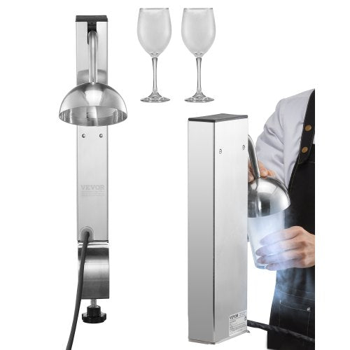 VEVOR Glass Froster Chiller, CO2 Beer Glass Froster, 8-10 Seconds/Cup Instant Glass Chiller for Wine, Cocktail, Champagne, Mixed Drinks, Juice, Ideal for Bar, Restaurant, Home Kitchen - EYHTBBJXLS00F1PJ4V1 - view 2