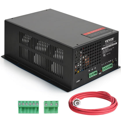 VEVOR CO2 Laser Power Supply, 150W, Power Supply for 150W Laser Tube, Constant Current Protection, Open Circuit Protection, Fast Heat Dissipation, Compatible for Multi-brand Laser Engravers & Cutters - EYHTJGGDY150JHD46V6 - view 1