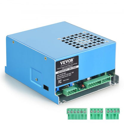 VEVOR CO2 Laser Power Supply, 40W, Power Supply for 40W Laser Tube, Constant Current Protection, Open Circuit Protection, Fast Heat Dissipation, Compatible for Multi-brand Laser Engravers & Cutters - EYHTJGGDY40WSEOSUV6 - view 2