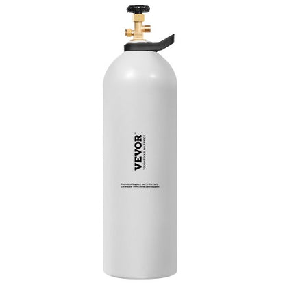 VEVOR CO2 Tank, 20 lbs New Aluminum Alloy Cylinder, CO2 Air Tank with Spray Coating, CGA320 Valve, Handle & Adjustable Pressure, DOT & TC Approved Cylinder for Draft Beer Dispensing and Soda Maker - EYHTQGL20LBSFW9E8V0 - view 2