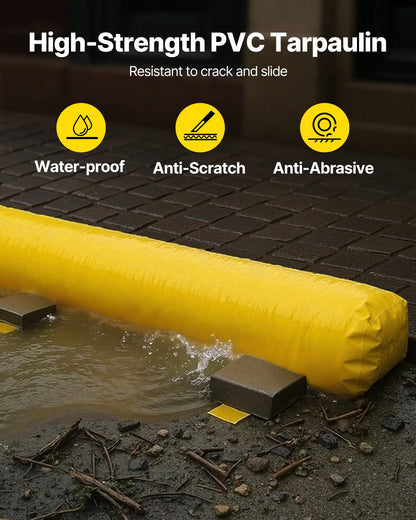 VEVOR Flood Barrier - Select Your Configuration - F12FT20IN12IN76FRV0 - view 3