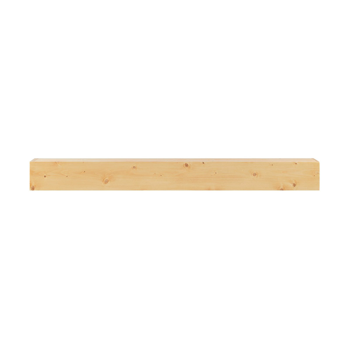 VEVOR Fireplace Mantel, 60" x 8" x 6", 50 lbs Weight Capacity, Natural Wood Mantel for Over Fireplace, Wall Mounted Floating Farmhouse Shelf, Handcrafted Wood Mantel for Wall Decor, Rustic Natural - FBJXBLJ60YCFFULGEV0 - view 10