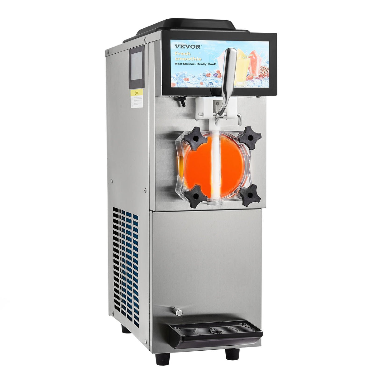 VEVOR Commercial Slushy Machine, 12L / 3.17 Gal Single Tank, Cool and Freeze Modes, Stainless Steel Margarita Smoothie Frozen Drink Maker, Slushie Machine for Party Cafes Restaurants Bars Home - FBX8L4L1100W13MWWV1 - view 10