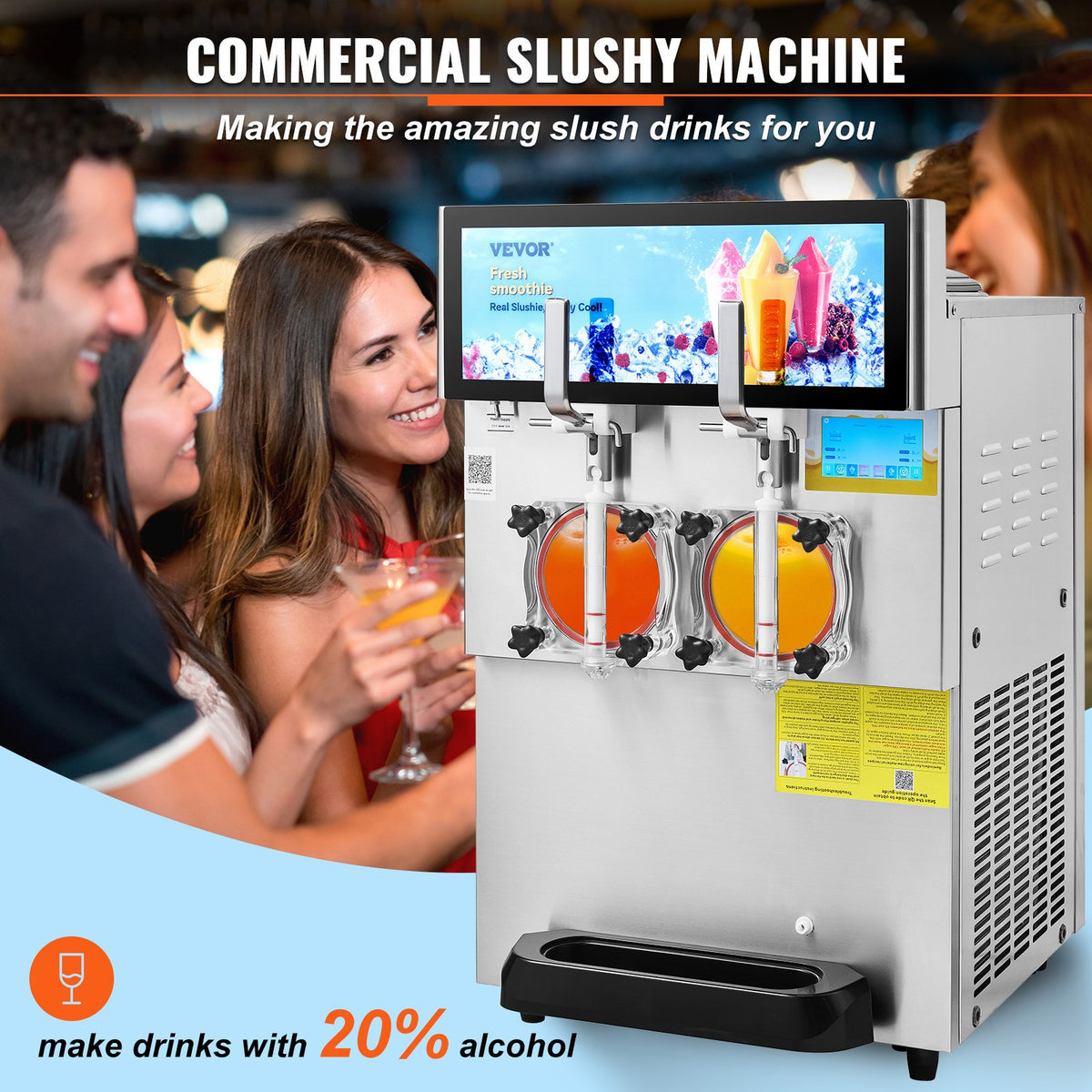 VEVOR Closed Slush Machine - Select Your Configuration - FBXXRJYSGMC8L5IG9V1 - view 2