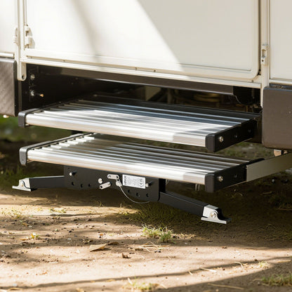 VEVOR RV Step Stabilizer, Height Adjustable Step Stabilizer Kit, Camper Stair Stabilizers with Powder Coated Steel for 5th Wheels, Travel Trailers and Motorhomes, Adjustable from 3 inch to 15 inch - FCBTWDQTXSZCYY6OR001V0 - view 9