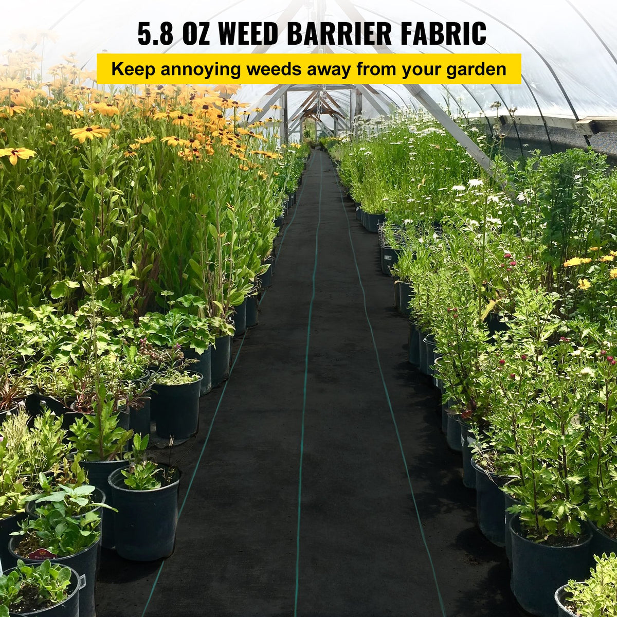 VEVOR PP Weed Barrier Fabric and Others - Select Your Configuration - FCBY33005.8OZ8WBLV0 - view 2