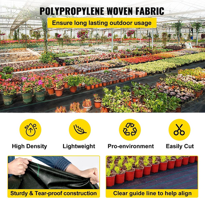 VEVOR PP Weed Barrier Fabric and Others - Select Your Configuration - FCBYCB52505OZJ81HV0 - view 3