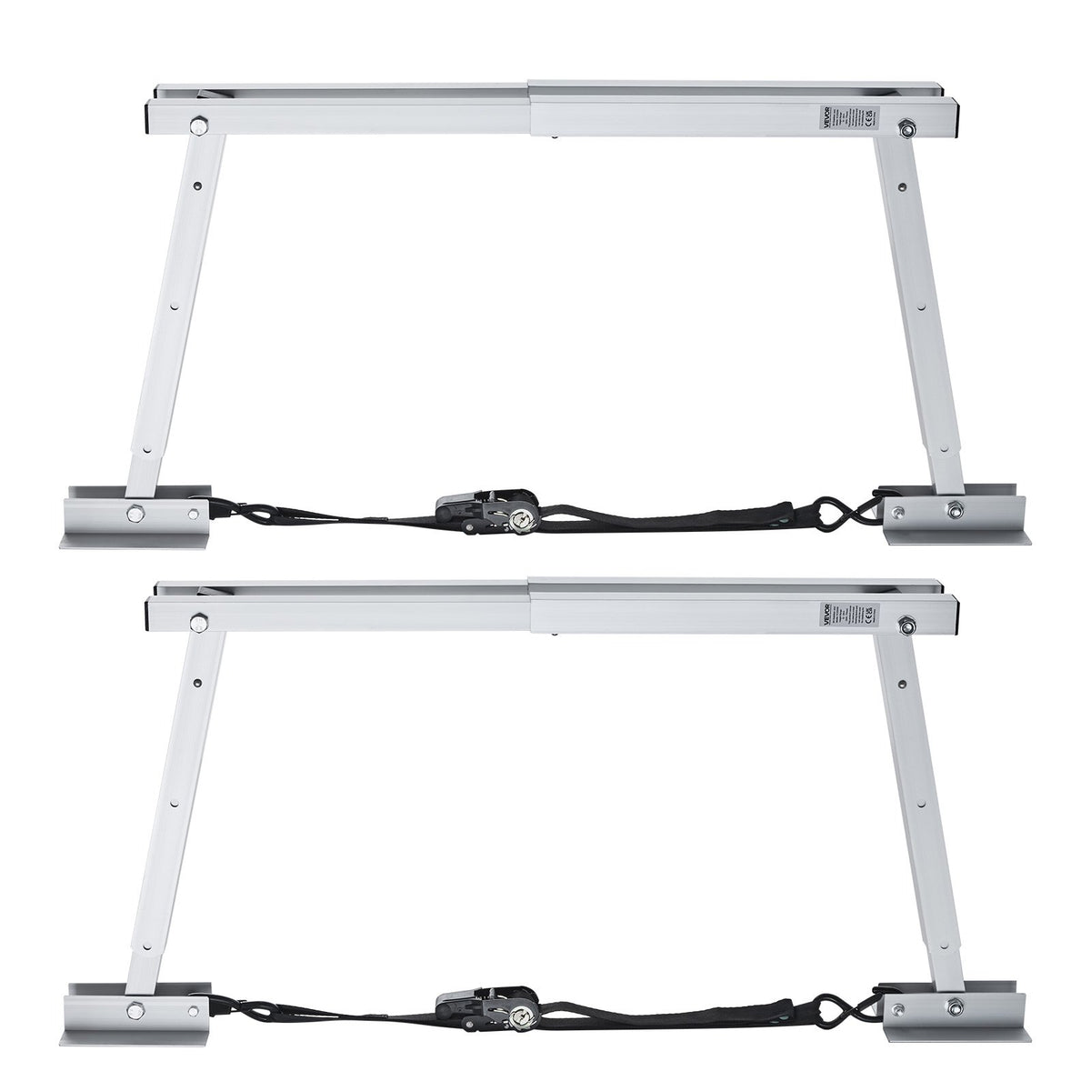 VEVOR Universal RV Stabilizer, RV Bumper Stabilizer for Trailers, Campers, Fifth Wheel, Compact Foldable Design for Easy Storage, Adjustable Height from 12 inch to 28 inch, Reduces RV Wobble, 2PCS - FCDPPHJ2G122JCDKM001V0 - view 1