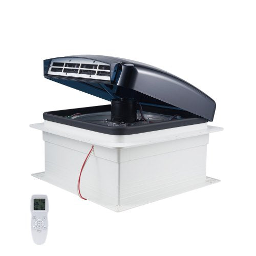 VEVOR RV Vent Fan, 14 inch RV Roof Vent Fan 12V, Powerful 10-Speed Reversible Fan with Remote Control, Built-in Rain Cover, Power Top Lid,12 inch Fan Blade,Fits 14 x14 inch Roof Openings - FCHQS14YC12IL8D00V9 - view 2