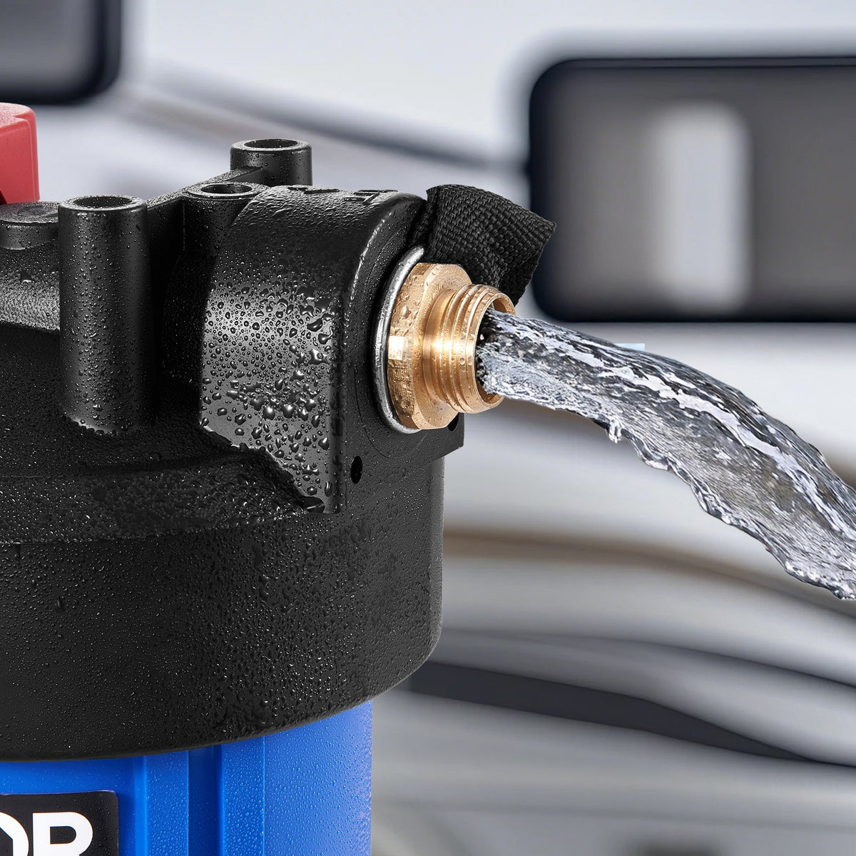 VEVOR RV Water Filtration System, Drinking Water Filter System with Replaceable Cartridge for Campers, Remove Sediments, Chlorine, Bad Tastes, Odors, and Most Contaminants, RV Filter for RVs, Boats - FCLSQBDDZZJDA03FQ001V0 - view 9