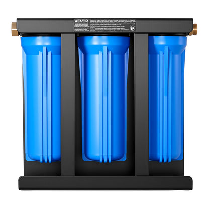 VEVOR RV Water Filtration System, 3-Cartridge Water Filter System for Campers, Remove Sediments, Chlorine, Bad Tastes, Odors, and Most Contaminants, RV Filter with Bracket for RVs, Boats, Vans - FCLSQDDZZJSXZBTMF001V0 - view 10