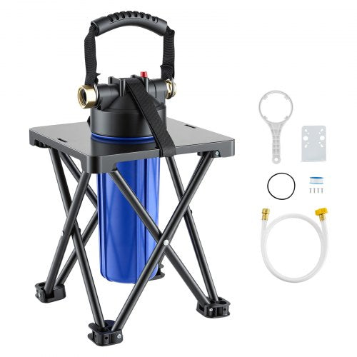 VEVOR RV Water Filter System, 5-Micron Premium RV Water Filtration System Replacement with Cartridge and Mounting Bracket for RVs & Campers, Reduces Sediment, Chlorine, Heavy Metals, Odors and More - FCLSQDXDDZZJ1H9E6001V0 - view 2