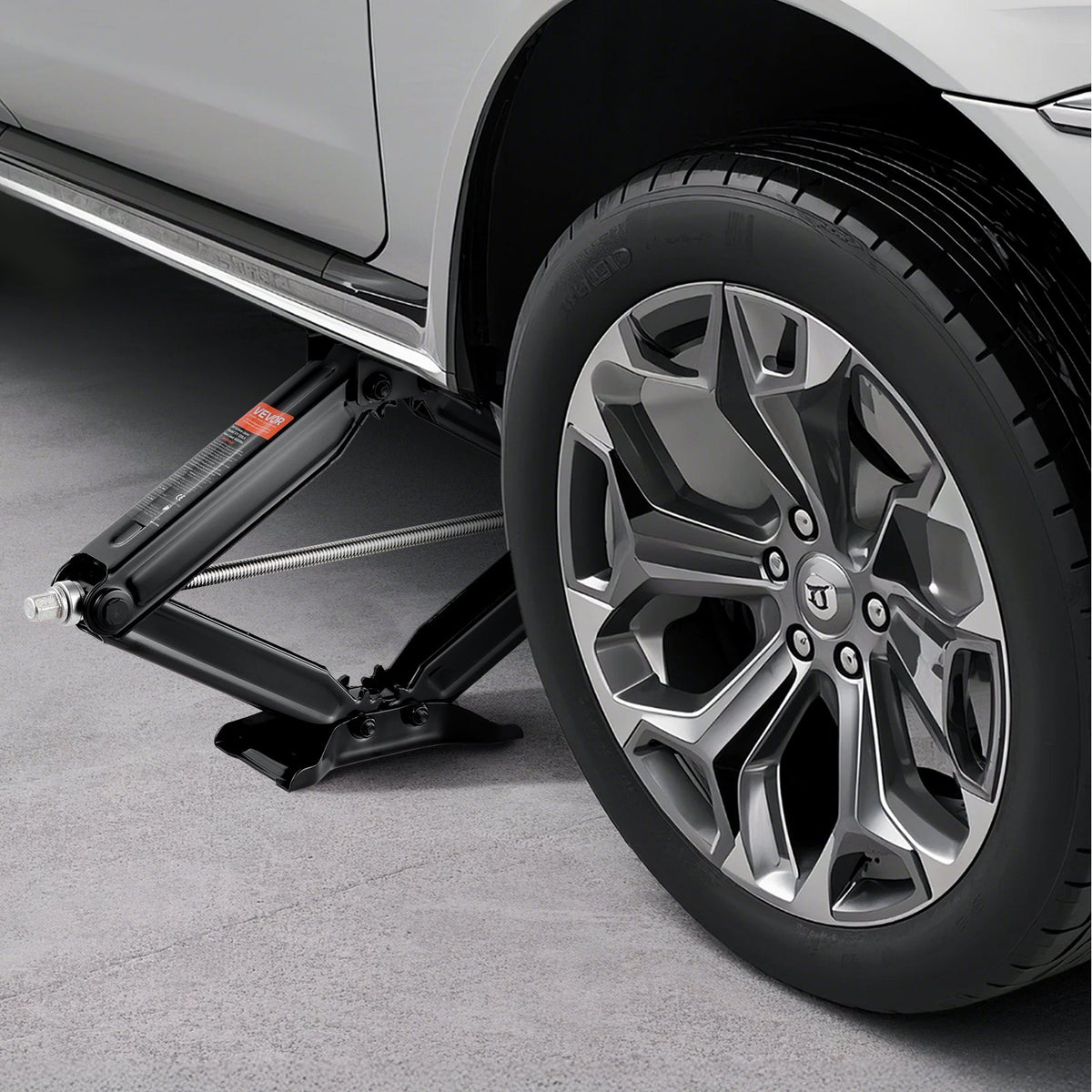 VEVOR 6500 lbs RV Scissor Jacks, 4-23.4 in RV Stabilizer Leveling Scissor Jacks, Set of 4, Heavy Duty Stabilizer Jack with Crank Handle, Socket and Bubble Levels, Not Easily Bent or Deformed - FCWDQJD4JZ65J75KP001V0 - view 9