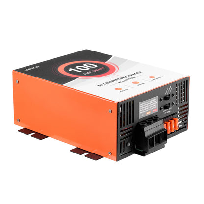 VEVOR RV Power Converter, 100 Amp, 110V AC to 12V DC RV Converter Battery Charger, Multi Stage Smart Charging, 13V to 16.5V Operating Range