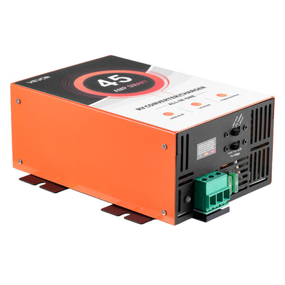 VEVOR RV Power Converter, 45 Amp, 110V AC to 12V DC RV Converter Battery Charger, Multi Stage Smart Charging, 13V to 16.5V Operating Range, Compatible with Lithium & Lead Acid Battery, for Camper - FCZLQTMS45AQV5Q3Q001V1 - view 10