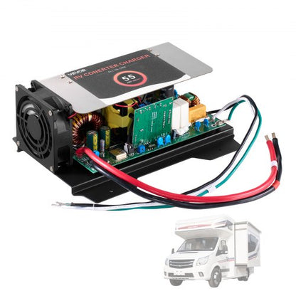 VEVOR WF-8955-AD-MBA RV Power Converter, 55 Amp, DC Main Board Assembly Replacement Unit, Multi-Stage Smart Charge for Lithium Lead Acid Battery, for WF-8955, WF-8955-AD, and Parallax 7145 7155 Series - FCZLQZBMZ55A0N70T001V1 - view 2
