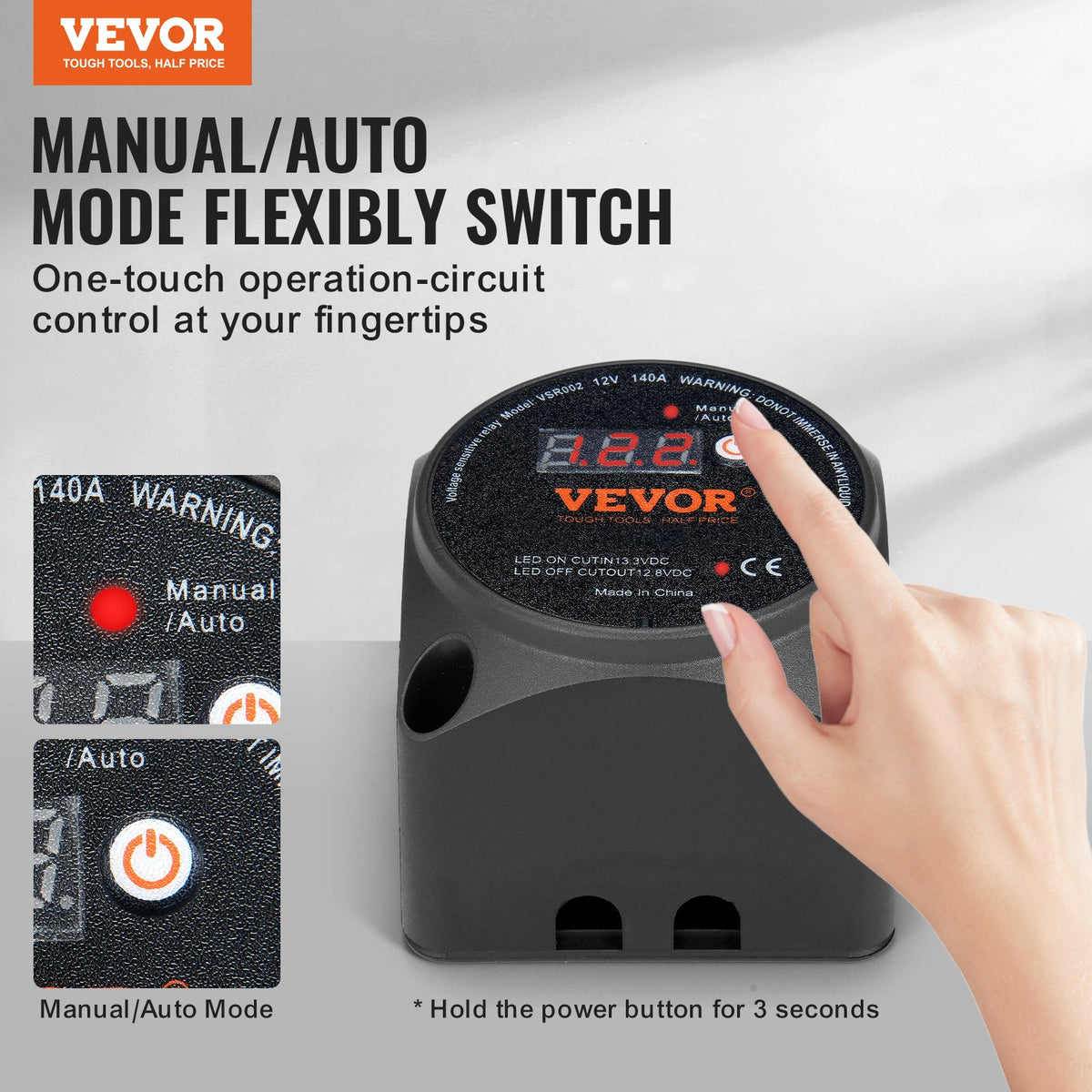 VEVOR Relay - Select Your Configuration - FDCDJDQTJ1000SUV7V9 - view 2