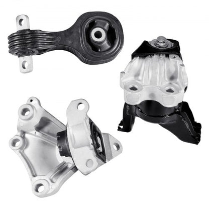 VEVOR Engine Motor Mount and Transmission Mount Kit Replacement, Set of 3, Compatible with 2012–2013 Honda Civic 1.8L Coupe, Replace OE# A65048, A65021, A65087, Secure Support - FDJMDZJ3JTPN09LD6001V0 - view 2