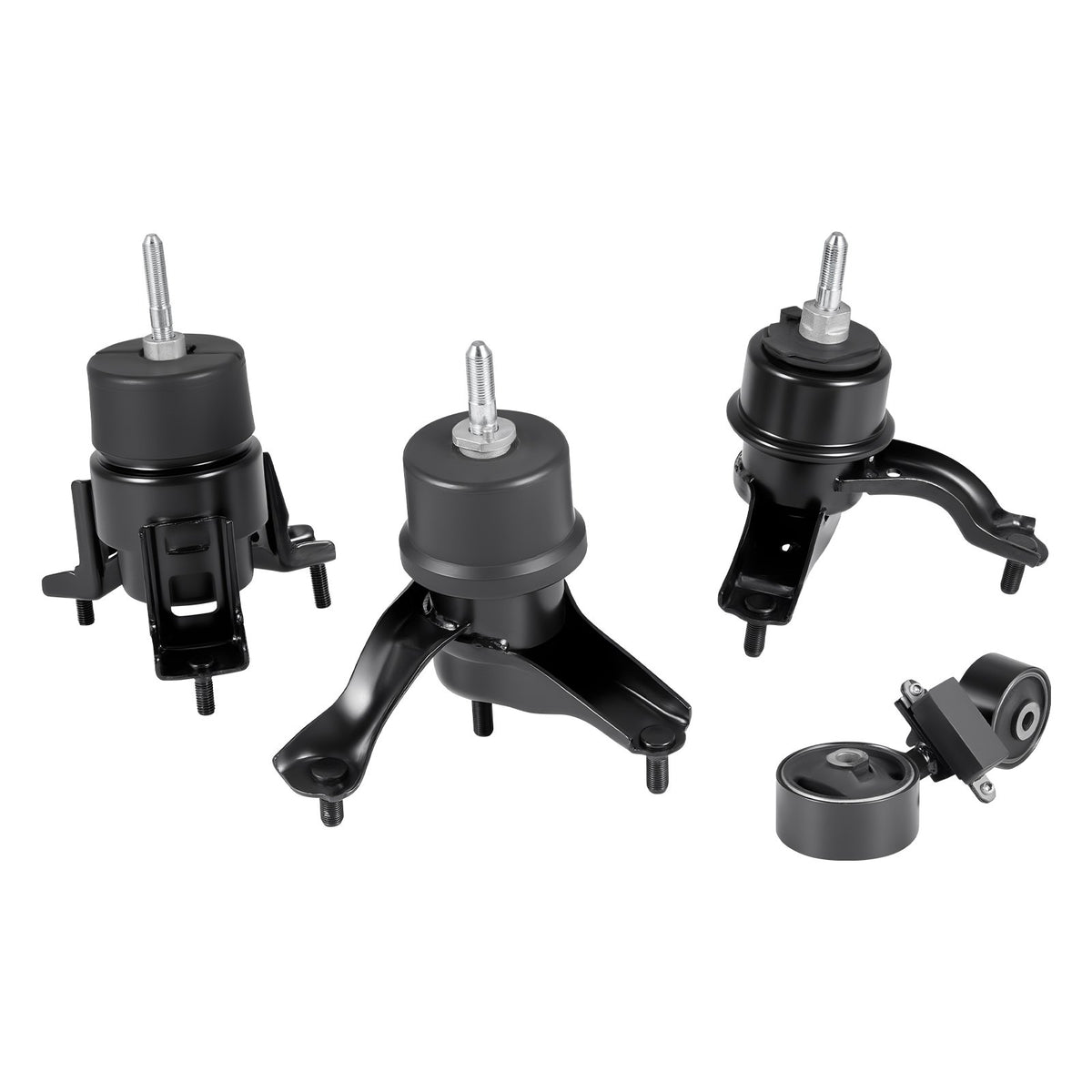 VEVOR Engine and Transmission Motor Mount Kit Replacement, Set of 4, Compatible with 2007–2011 Toyota Camry 2.4L L4, Replace OE# A62009, A4207, A4211, A4274, Secure Support - FDJMDZJ4JTPN4XIP4001V0 - view 1