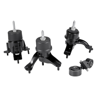 VEVOR Engine and Transmission Motor Mount Kit Replacement, Set of 4, Compatible with 2007–2011 Toyota Camry 2.4L L4, Replace OE# A62009, A4207, A4211, A4274, Secure Support - FDJMDZJ4JTPN4XIP4001V0 - view 1