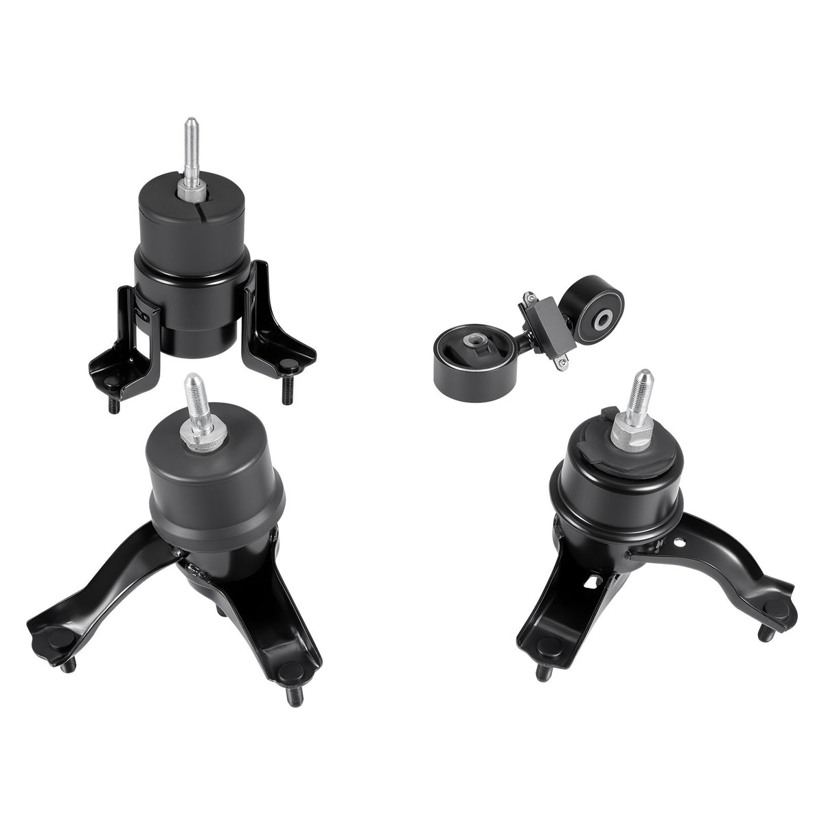 VEVOR Engine and Transmission Motor Mount Kit Replacement, Set of 4, Compatible with 2007–2011 Toyota Camry 2.4L L4, Replace OE# A62009, A4207, A4211, A4274, Secure Support - FDJMDZJ4JTPN4XIP4001V0 - view 10