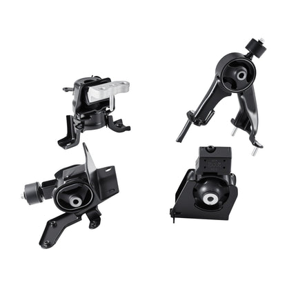 VEVOR Engine and Transmission Motor Mount Kit Replacement, Set of 4, Compatible with 2009–2013 Toyota Corolla 1.8L L4, Replace OE# A62015, A62039, A62027, A62023, Secure Support - FDJMDZJ4JTPN9Q228001V0 - view 1