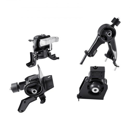 VEVOR Engine and Transmission Motor Mount Kit Replacement, Set of 4, Compatible with 2009–2013 Toyota Corolla 1.8L L4, Replace OE# A62015, A62039, A62027, A62023, Secure Support - FDJMDZJ4JTPN9Q228001V0 - view 2