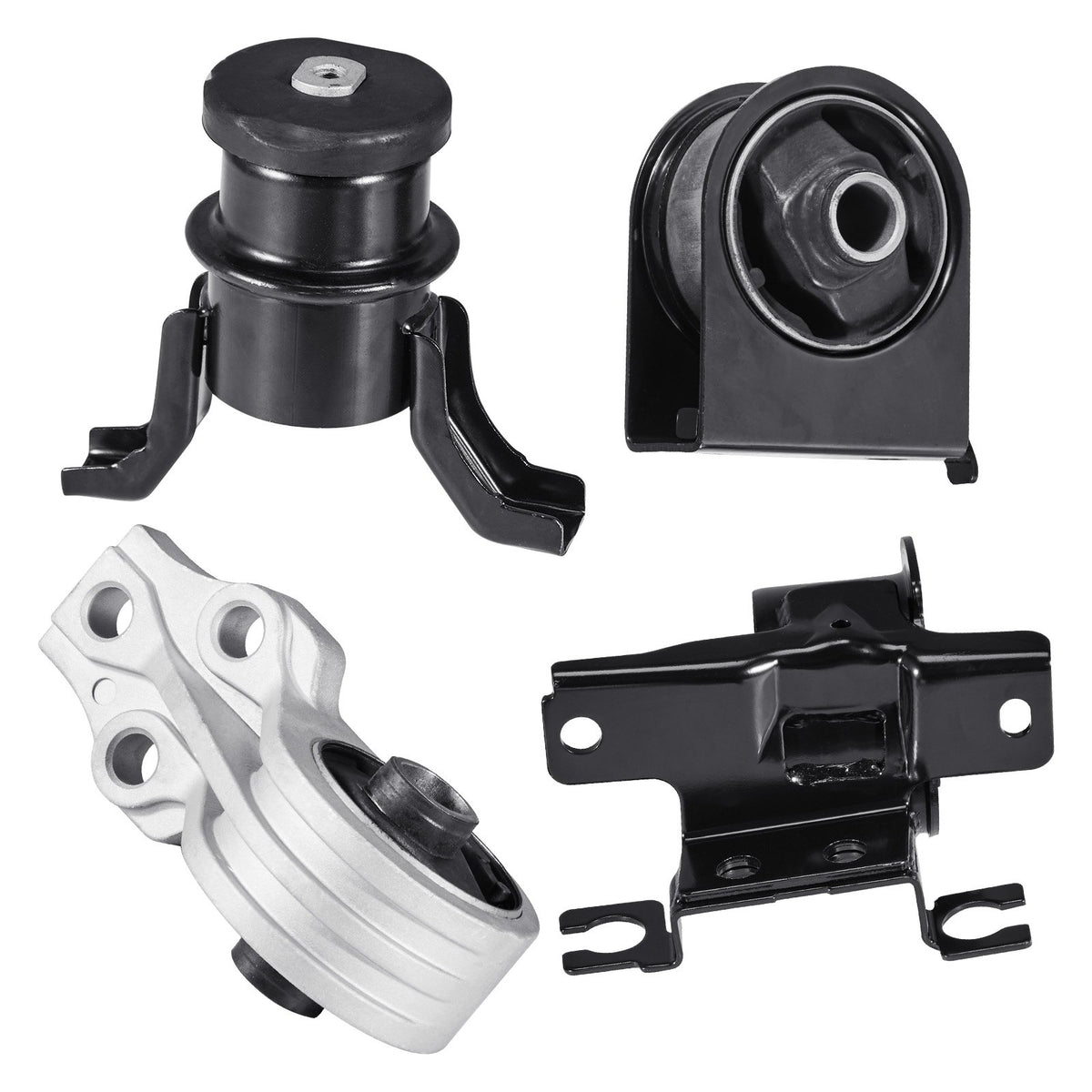 VEVOR Engine Motor Mount and Transmission Mount Kit Replacement, Set of 4, Compatible with 2009–2012 Ford Escape 2.5L L4, Replace OE# A5446, A5481, A5412, A5441, Secure Support - FDJMDZJ4JTPNBIR3K001V0 - view 1