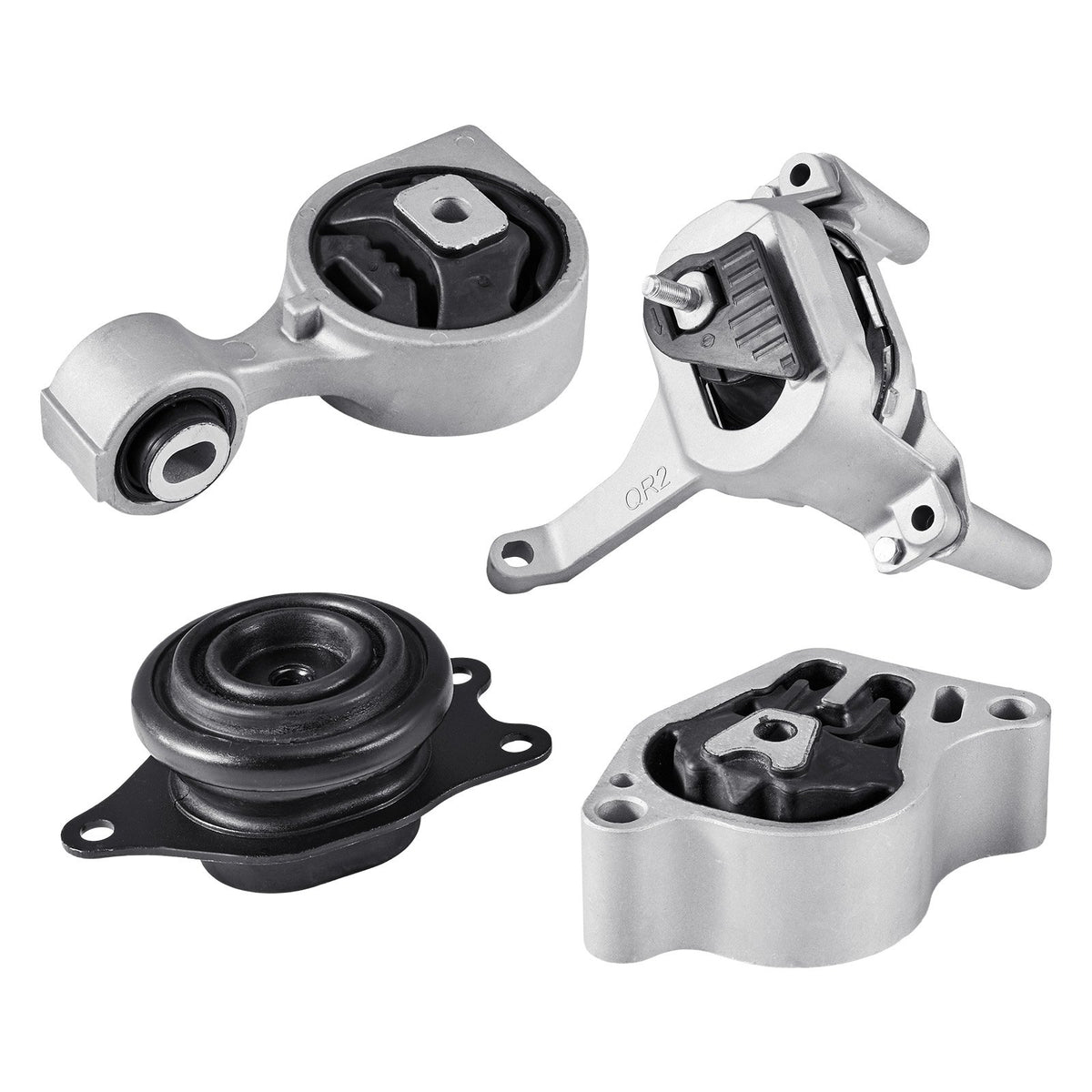 VEVOR Engine and Transmission Motor Mount Kit Replacement, Set of 4, Compatible with 2007–2017 Nissan Altima 2.5L L4, Replace OE# A4350, A4353, A4340, A4339, Secure Support - FDJMDZJ4JTPNL9RIJ001V0 - view 1