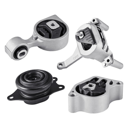 VEVOR Engine and Transmission Motor Mount Kit Replacement, Set of 4, Compatible with 2007–2017 Nissan Altima 2.5L L4, Replace OE# A4350, A4353, A4340, A4339, Secure Support - FDJMDZJ4JTPNL9RIJ001V0 - view 1
