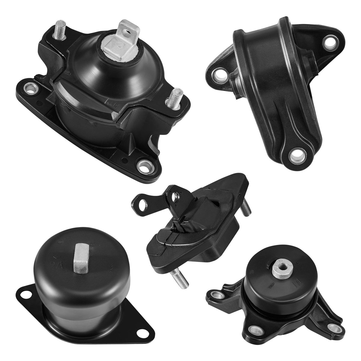 VEVOR Engine Motor Mount and Transmission Mount Kit Replacement, Set of 5, Compatible with 2008-2012 Honda Accord 2.4L L4 and 2009-2013 Acura TSX 2.4L, Replace OE# A4565 A4572 A4570 A4584 A4561 - FDJMDZJ5JTBTPCNK9001V0 - view 10