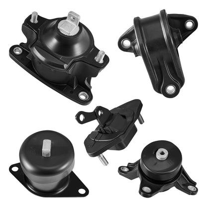 VEVOR Engine Motor Mount and Transmission Mount Kit Replacement, Set of 5, Compatible with 2008-2012 Honda Accord 2.4L L4 and 2009-2013 Acura TSX 2.4L, Replace OE# A4565 A4572 A4570 A4584 A4561 - FDJMDZJ5JTBTPCNK9001V0 - view 10