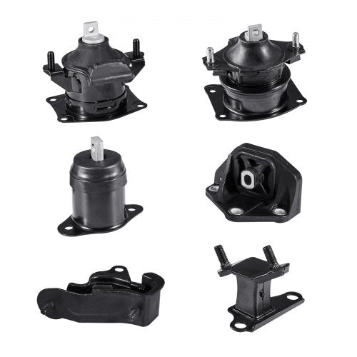 VEVOR Engine Motor Mount and Transmission Mount Kit Replacement, Set of 6, Compatible with 2003–2007 Honda Accord 3.0L V6, Replace OE# A4526HY, A4517, A4527HY, A4524, A4544, A4525, Secure Support - FDJMDZJ6JTPNYL394001V0 - view 2