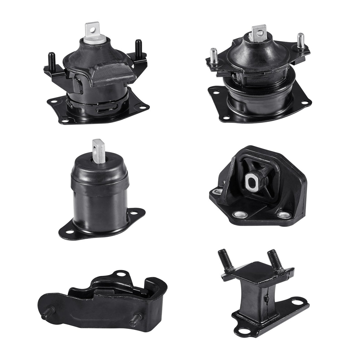 VEVOR Engine Motor Mount and Transmission Mount Kit Replacement, Set of 6, Compatible with 2003–2007 Honda Accord 3.0L V6, Replace OE# A4526HY, A4517, A4527HY, A4524, A4544, A4525, Secure Support - FDJMDZJ6JTPNYL394001V0 - view 10