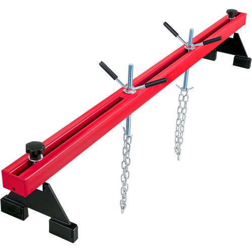 VEVOR Engine Support Bar 1100 Lbs Capacity Engine Transverse Bar Engine Hoist 2 Point Lift Holder Hoist Dual Hooks, Engine Hoist Keeps Engine Stable for Home Garages & Auto Repair  - FDJZCG1100LBSJTOPV0 - view 1