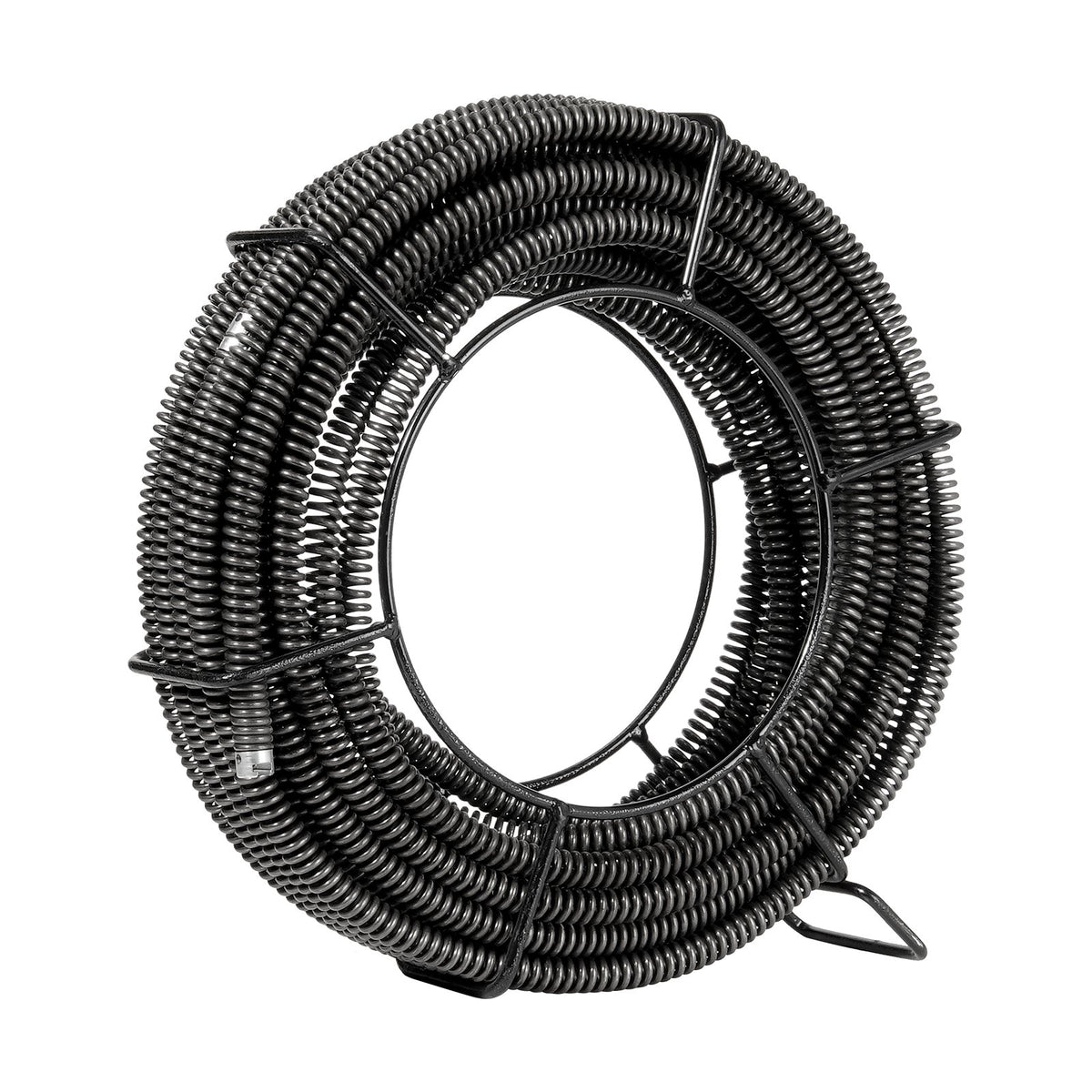 VEVOR Drain Cleaning Cable 66 FT x 5/8 Inch, Professional Sectional Drain Cleaner Cable with 7 Cutters for 0.8" to 3.9" Pipes, Hollow Core Sewer Drain Auger Cable for Sink, Floor Drain, Toilet - FDSDL58IN66YN2IJNV0 - view 9