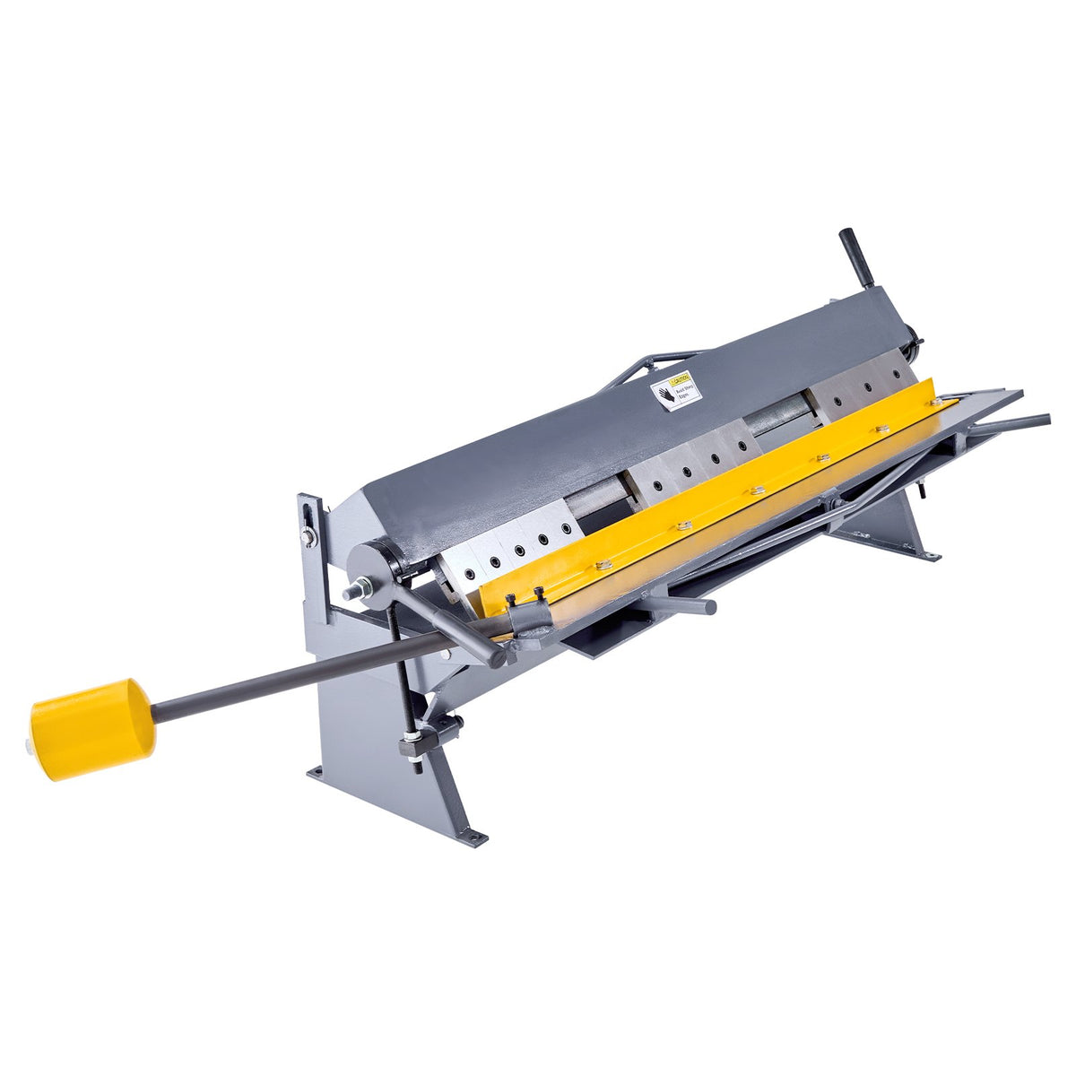 VEVOR Box and Pan Brake, 48 in Sheet Metal Bending Brake,16-Gauge Mild Steel Capacity, 0-135 Degree Adjustable, Metal Bender Machine with 16 Fingers, Heavy-Duty Aluminum Folder for Precise Bending - FDSWQZDQFDSDCWIIW001V0 - view 10
